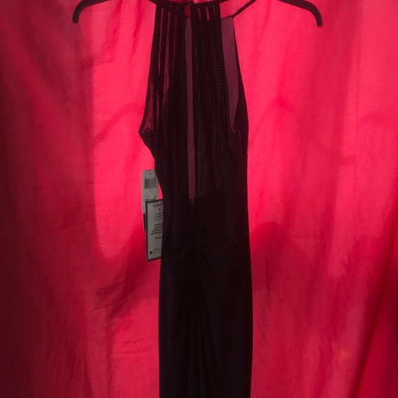 Black prom dress (NEVER WORN WITH TAGS) - Picture 2 of 5